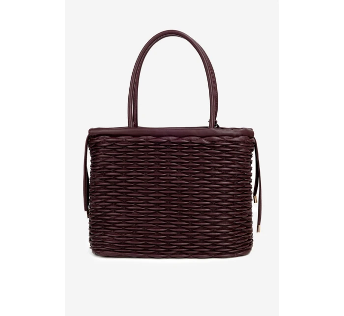 Dámská kabelka typu shopper Nobo – bordová Dámská kabelka typu shopper Nobo – bordová