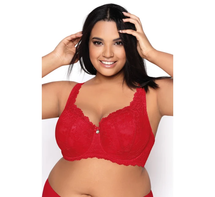CARMELA BIG BRA M-053/22 RED CARMELA BIG BRA M-053/22 RED