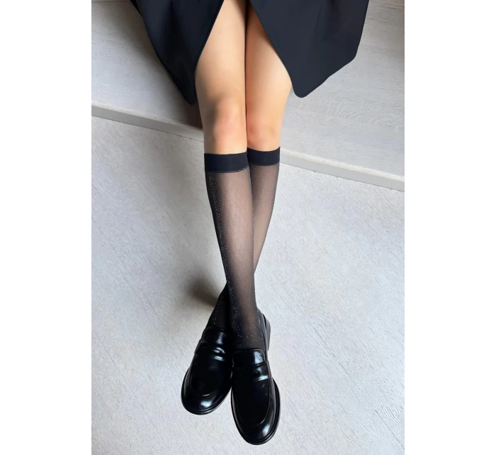 Veneziana Rombini Lurex 15 den podkolenky