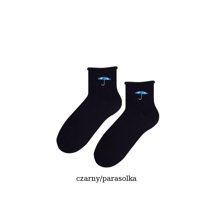 Vzorované netlačící ponožky Steven art.099 35-40