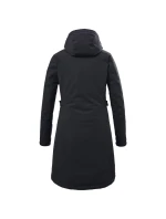 Dámská parka s kapucí Killtec KOW 165 36 černá nepromokavá větruodolná (37726/200)