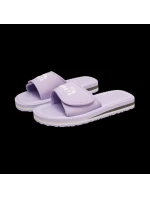 Klapky na suchý zip Kubota klasické pastelově fialové K25SS-100-001-10-1