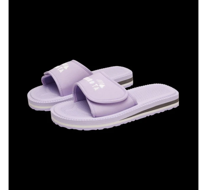 Klapky na suchý zip Kubota klasické pastelově fialové K25SS-100-001-10-1