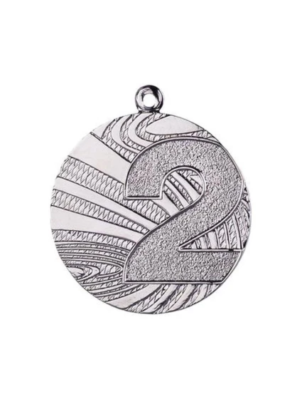 Stříbrná ocelová medaile druhé místo