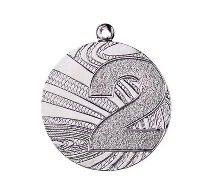 Stříbrná ocelová medaile druhé místo