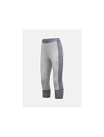 Teplé kalhoty PEAK PERFORMANCE Magic 3/4 Short Johns Wool-blend Baselayer Women, šedé
