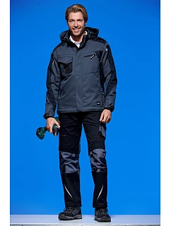 JN Pracovní zimní softshellová bunda Strong 02.0 carbon/black model 22491215 - Daiber
