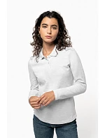 Kariban K 244 Dámské piqué polo s dlouhým rukávem 20.K244 black Kariban K 244 Dámské piqué polo s dlouhým rukávem 20.K244 black