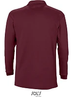 SOL'S Winter II Piqué polo s dlouhým rukávem model 22525779 burgundy SOL'S Winter II Piqué polo s dlouhým rukávem model 22525779 burgundy