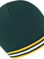 Result Headwear R 368X Pletená čepice s kontrastními pruhy 28.368X green/gold-white