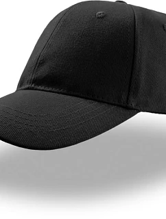 Atlantis Headwear Liberty Six 6 panelová kšiltovka z těžké bavlny 33.3020 black