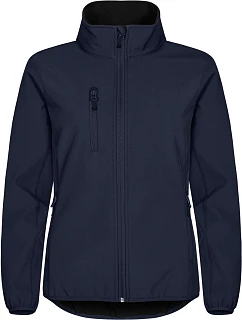 Classic Softshell Jkt W Dámská 3vrstvá softshellová bunda model 22471224 dark navy - Clique