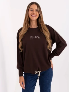 Bluza RV BL model 21319935 ciemny brązowy - FPrice