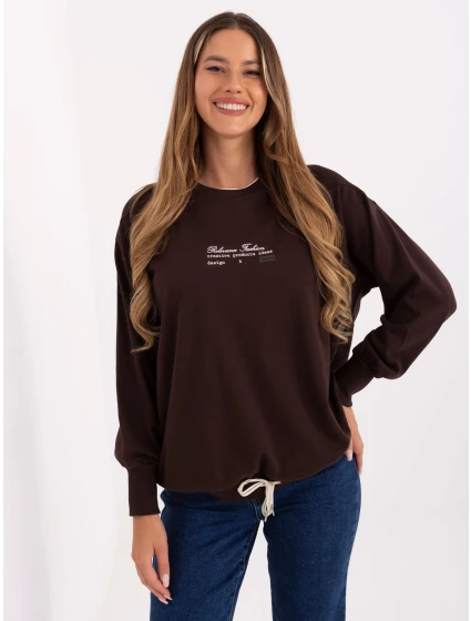 Bluza RV BL model 21319935 ciemny brązowy - FPrice