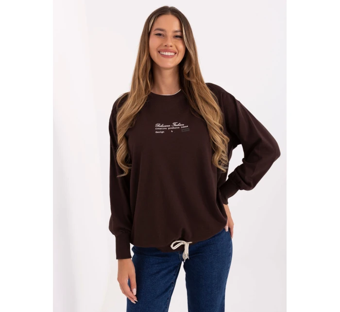 Bluza RV BL model 21319935 ciemny brązowy - FPrice