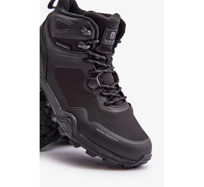 Lehké Zateplené Pánské Trekingové Boty McBraun Voděodolné Černé Lehké Zateplené Pánské Trekingové Boty McBraun Voděodolné Černé