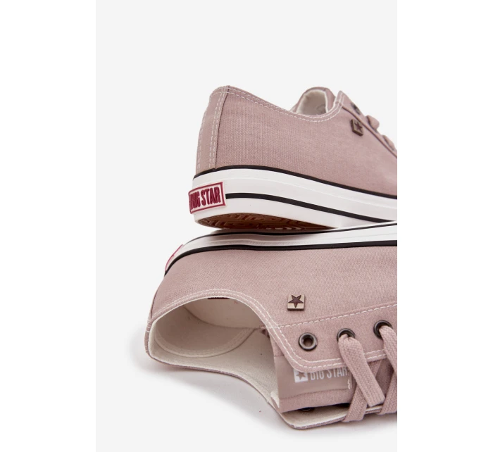 Pánské nízké tenisky Big Star – šedé