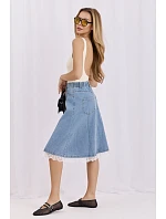 ~Spódnica jeansowa model 228025 Factory Price