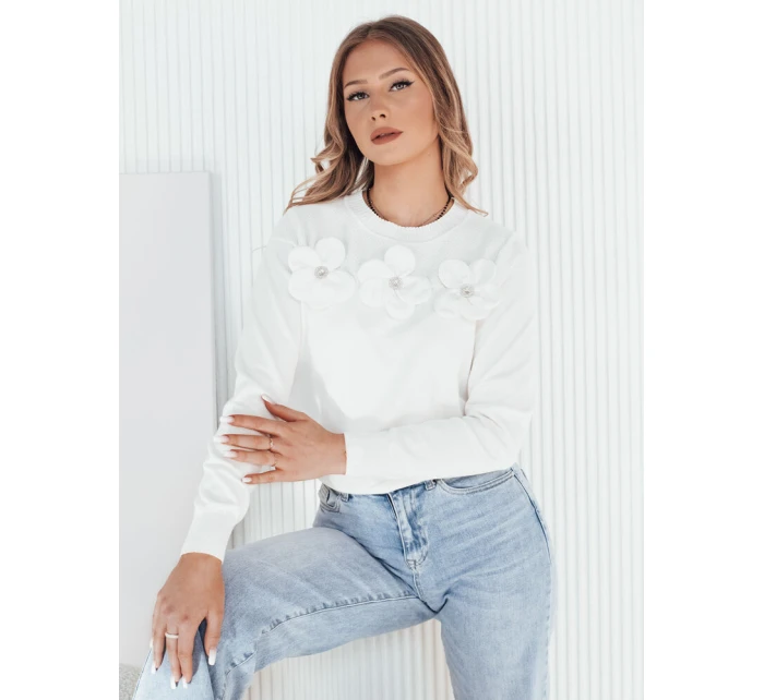 Dámský svetr white Dstreet model 21972970 - FashionStreet