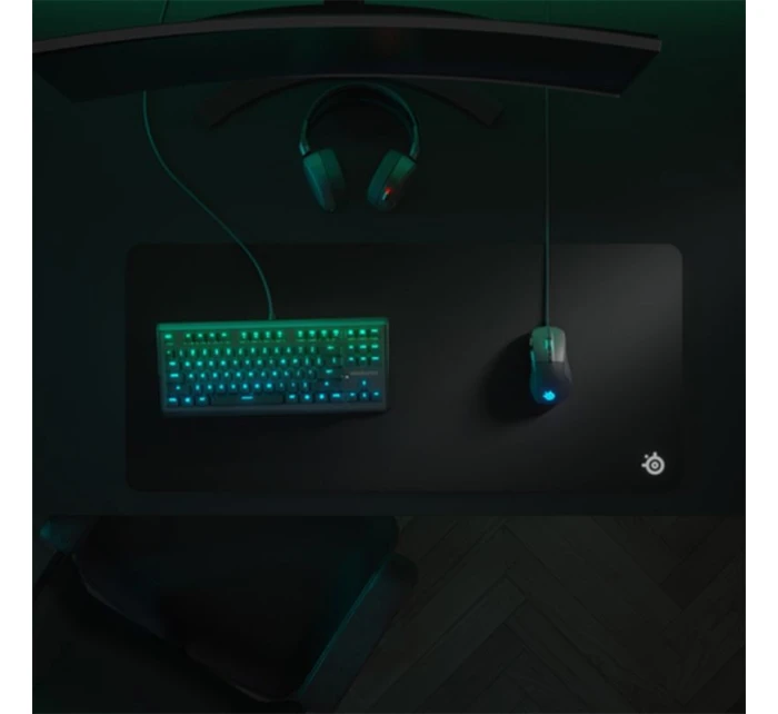 Podložka pod myš Steelseries QcK XXL 900x400x4mm (měkká tkanina černá)