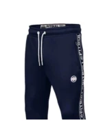 Tepláky Pit Bull West Coast Tape Logo Dark Navy - 16230359