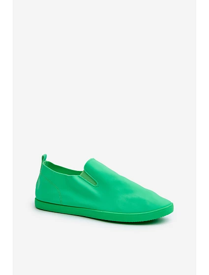 Dámské tenisky SlipOn Zelené model 21658963 - Boto