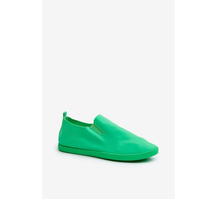 Dámské tenisky SlipOn Zelené model 21658963 - Boto Dámské tenisky SlipOn Zelené model 21658963 - Boto