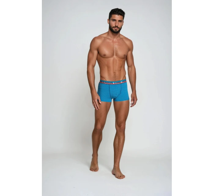 Boxerky Ouzo 38290-MLC Sada 2 kusů Modrá a tmavě modrá - Henderson