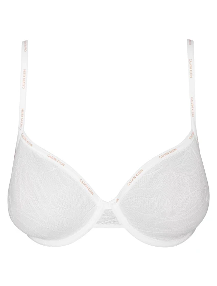 Dámská vyztužená podprsenka Lightly Lined Demi QF5242E-100 - Calvin Klein Dámská vyztužená podprsenka Lightly Lined Demi QF5242E-100 - Calvin Klein