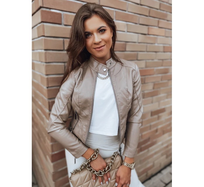 Dámská bunda ALNIS beige FashionStreet TY3041