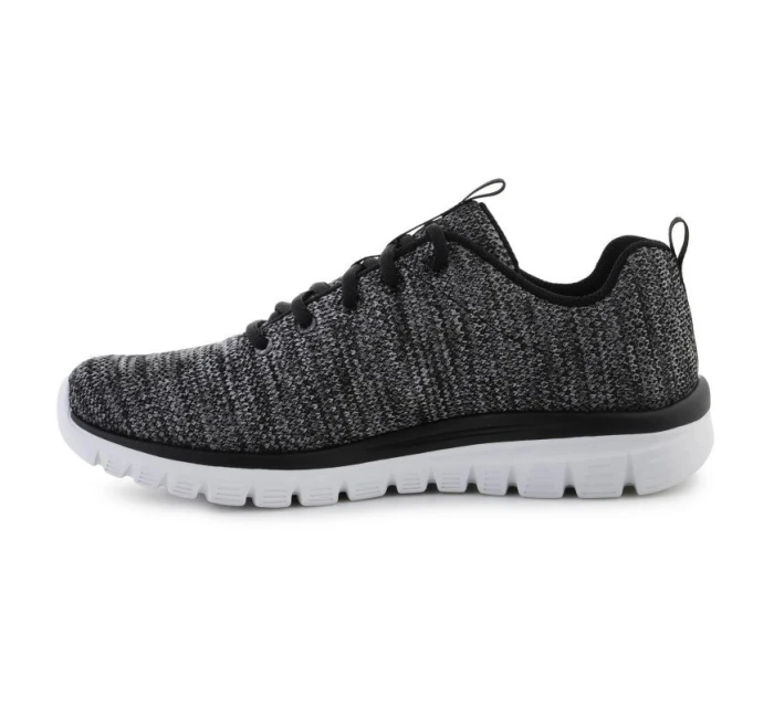 Boty Skechers Graceful Twisted Fortune M 12614-BKW Boty Skechers Graceful Twisted Fortune M 12614-BKW