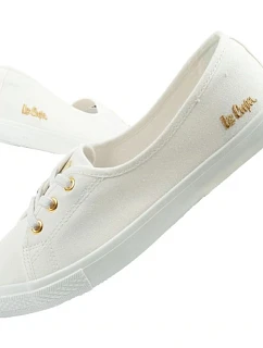 Lee Cooper boty dámské tenisky sportovní bílé slip-on ballerina dámské