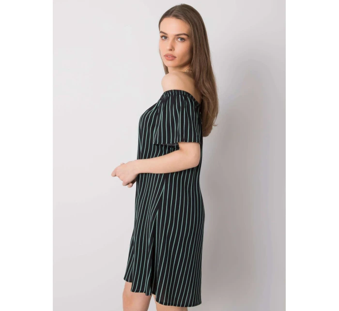 Šaty D73771M30145F černobílé