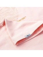 Dámské tričko Akuja Lososová s potiskem - Hi-Tec