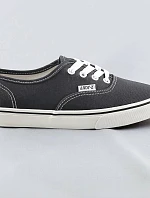 Tmavě šedé šněrovací dámské tenisky (A8865)