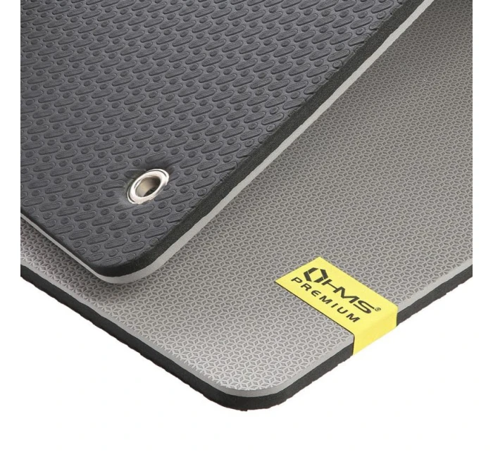 Klubová fitness podložka s otvory šedá HMS Premium MFK07 Klubová fitness podložka s otvory šedá HMS Premium MFK07