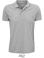SOL'S Planet Men Pánské piqué polo z bio bavlny model 22522959 grey melange SOL'S Planet Men Pánské piqué polo z bio bavlny model 22522959 grey melange