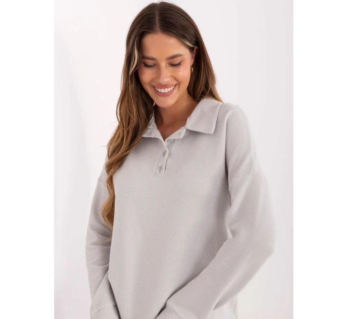 Halenka LK BZ 510126.00 světle šedá Halenka LK BZ 510126.00 světle šedá