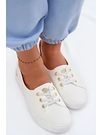 Dámské tenisky LCW-26-02-4043 bílo-zlaté - Lee Cooper
