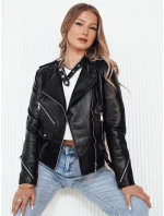 ROLDAN dámská kožená bunda ramones černá FashionStreet TY4180