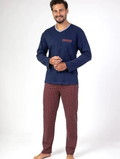 Pánské pyžamo model 20243292 dł/r 2XL3XL Z25 - Regina