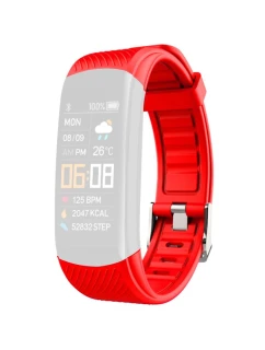 GIEWONT Fit&GO pásek pro GW200 GWP200-1 - Alert Red