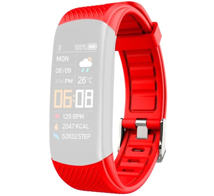 GIEWONT Fit&GO pásek pro GW200 GWP200-1 - Alert Red GIEWONT Fit&GO pásek pro GW200 GWP200-1 - Alert Red