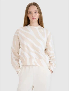 Dámská mikina bez kapuce 4F 4FWSS25TSWSF1579-11A