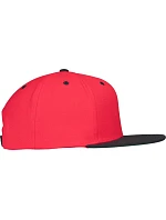 Flexfit 6089M 6 panelová Snapback kšiltovka 55.6089 red/black