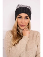 Milano fleecová čepice K203 světle model 18749957 - K-Fashion Milano fleecová čepice K203 světle model 18749957 - K-Fashion