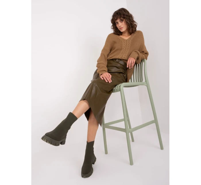 BA SW 8028 jumper.36P velbloud