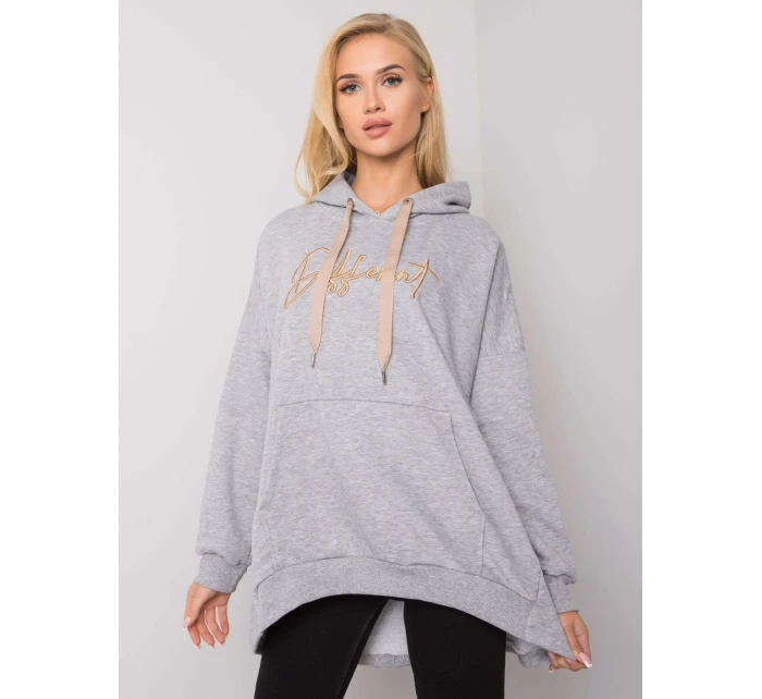 Mikina RV BL 7096.37P šedá