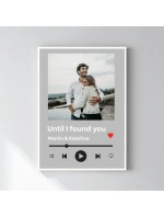 Personalizovaný plakát v rámu - 50x70 - hudební přehrávač Personalizovaný plakát v rámu - 50x70 - hudební přehrávač