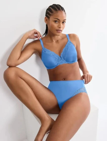 Podprsenka nevyztužená Ladyform Soft W modrá model 21937833 - Triumph